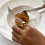 Tamxo™ Minimalist 316L Stainless Steel Ring – Gold & Silver Fashion Jewelry