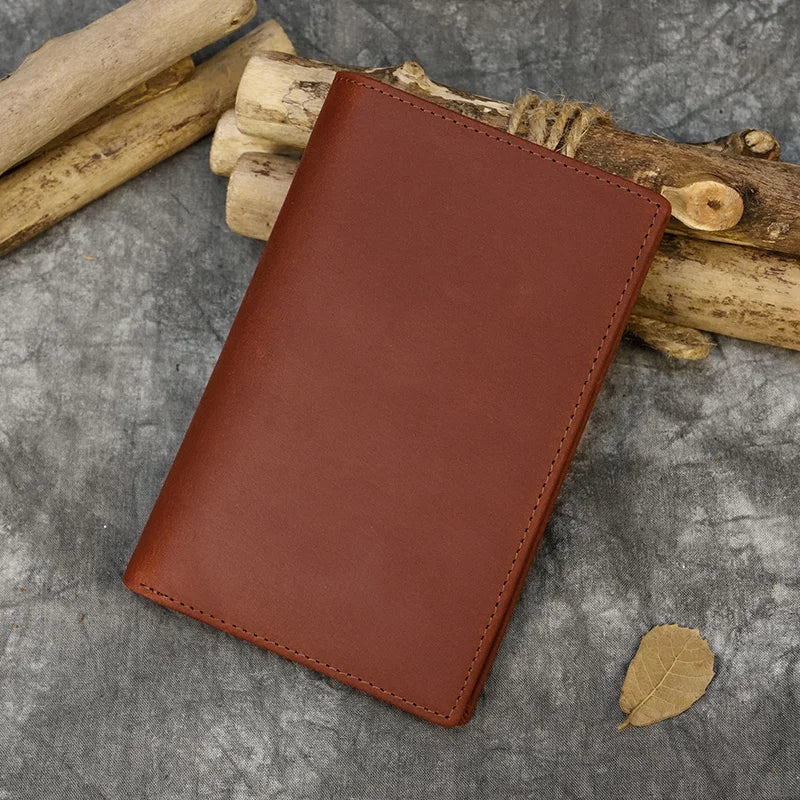 Tamxo™ Leather Passport Wallet Bifold Card Holder Purse Genuine Leather Holder