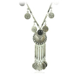 Bohemian Coin Tassel Necklace Vintage Ethnic Gypsy Beach Jewelry by Tamxo™