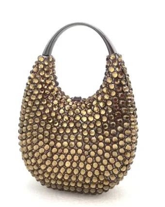 Tamxo™ Lady Rhinestone Clutch Bag - Elegant Wedding & Evening Purse