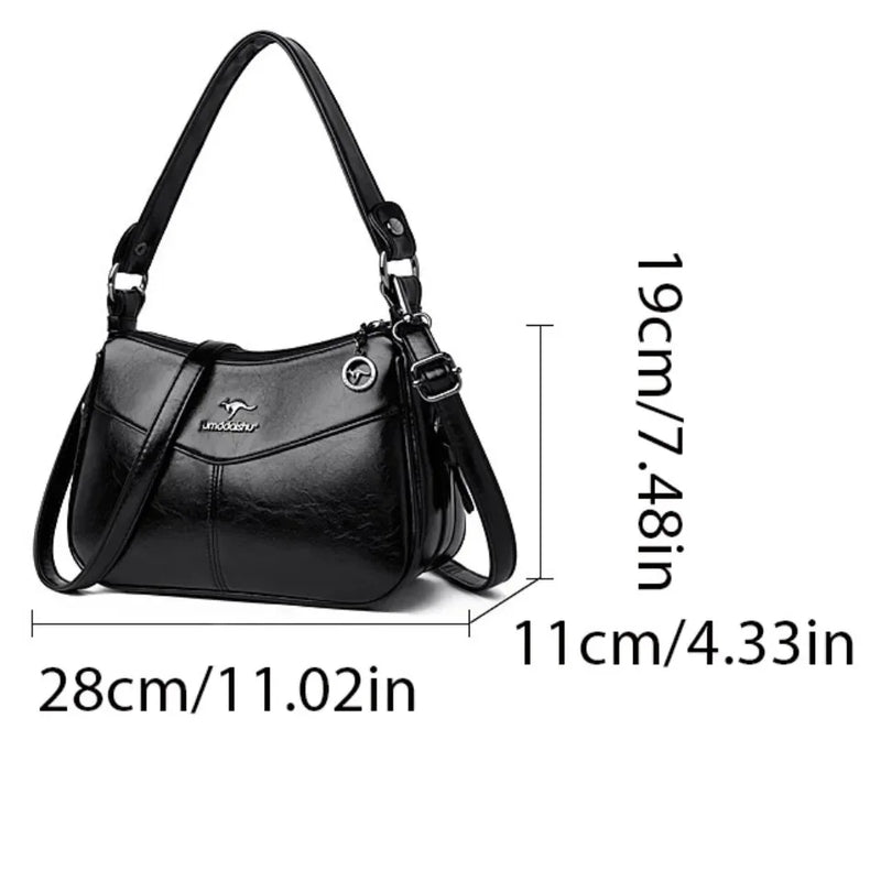 Tamxo™ Luxury PU Leather Women's Handbag Crossbody Shoulder Bag