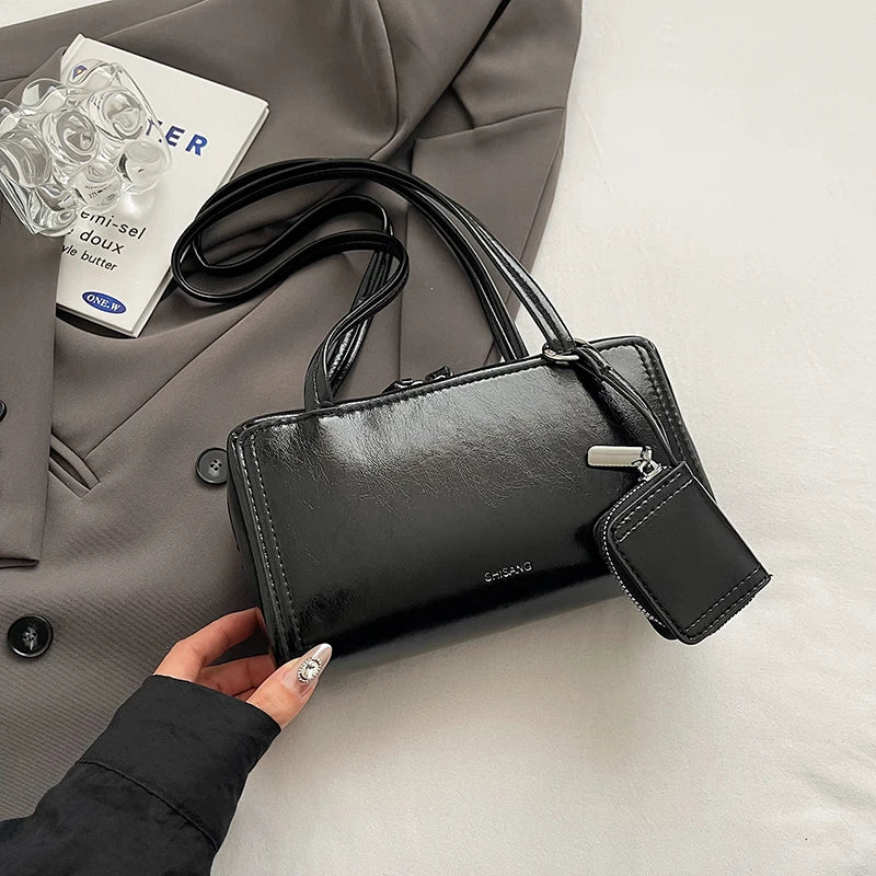 Tamxo™ Small PU Leather Shoulder Bags Set: Chic Underarm Tote Handbags 2024 Autumn Winter