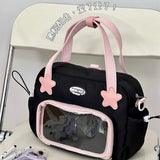 Tamxo™ Kawaii JK Shoulder Bag White Lolita Ita Cute Sweet Fashion Handbag
