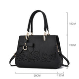 Tamxo™ Lychee Leather Women Top-handle Tote Bag for Shopping and Dates