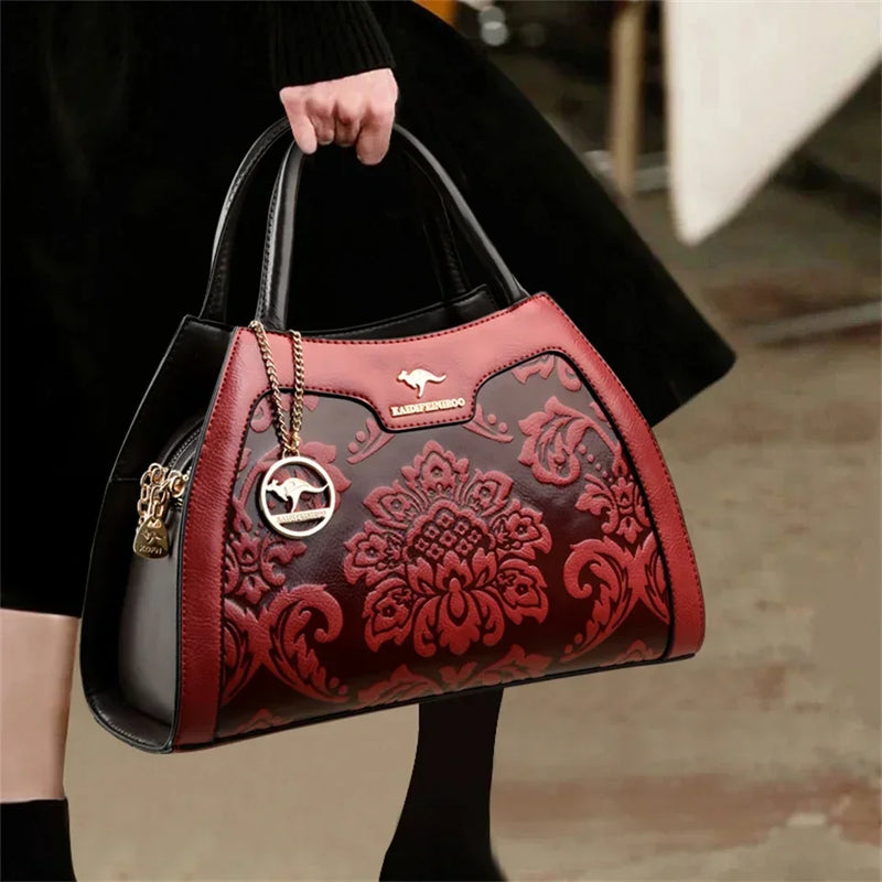 Tamxo™ Luxury Designer Shoulder Bag Crossbody Handbag Famous Brand High Quality Leather