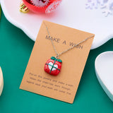 Tamxo™ Christmas Cartoon Pendant Necklace for Women - Trendy Resin Design