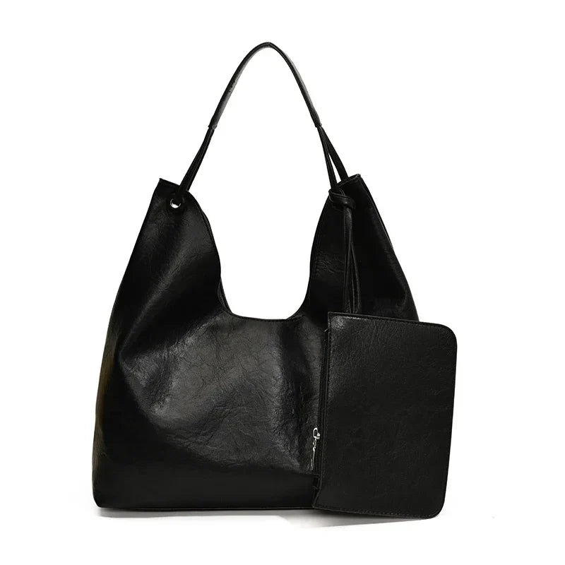 Tamxo™ Retro PU Leather 2-Piece Shoulder Bags Set for Women - 2024 New Collection