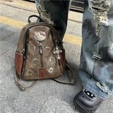Tamxo™ Hello Kitty Aesthetic Backpack: Y2K Vintage Designer Fashion Women's Bag
