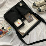 Tamxo™ Cute Canvas Messenger Bag – Versatile and Stylish Crossbody for Everyday Use