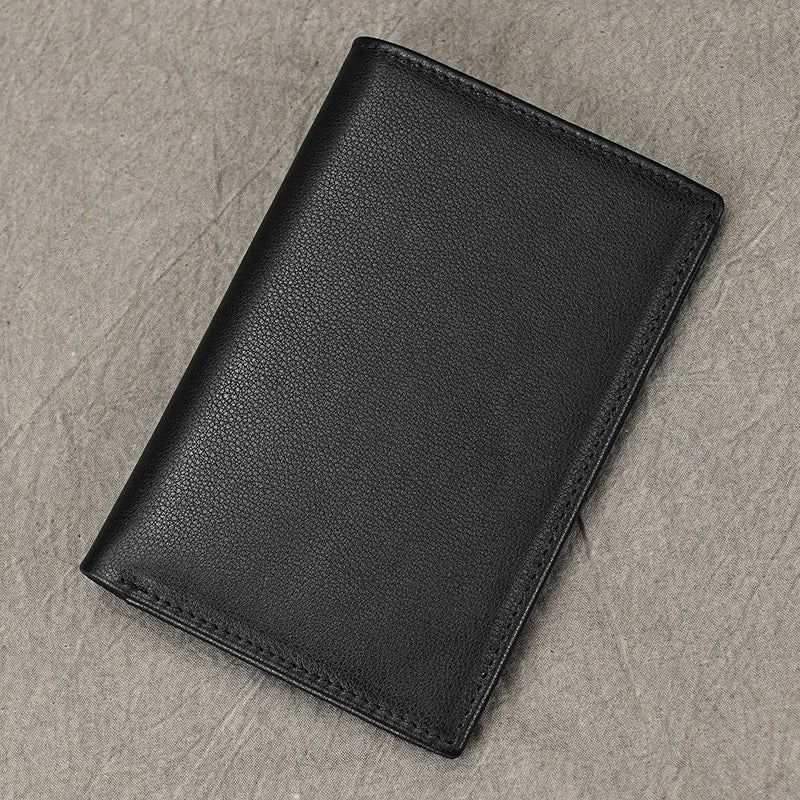 Tamxo™ Leather Passport Wallet Bifold Card Holder Purse Genuine Leather Holder