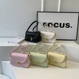 Tamxo™ Pink Small Shoulder Bag: Fashionable PU Leather Crossbody Handbag for Women