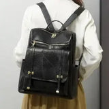 Tamxo™ Soft Leather Backpack 2024: Large Capacity School Bag for Teen Girls