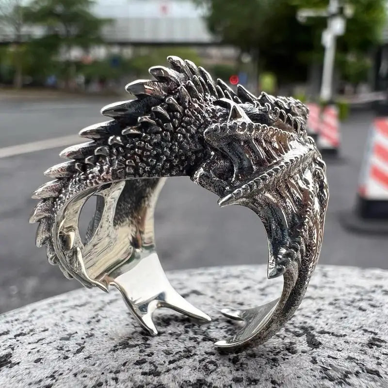 Tamxo™ Dragon Rings - Gothic Punk Pterosaur Wings Adjustable Ring