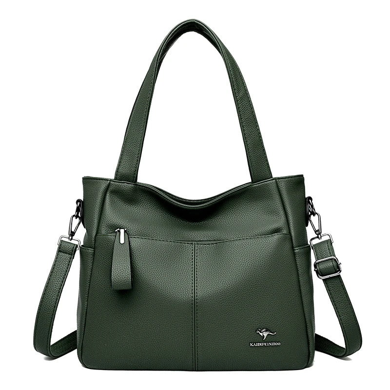 Tamxo™ Leather Shoulder Bag: Luxury High Quality Ladies Handbag Fashion Tote Sac