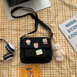 Tamxo™ Cute Canvas Messenger Bag – Versatile and Stylish Crossbody for Everyday Use