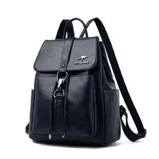 Tamxo™ Soft Leather Backpack 2024: Large Capacity School Bag for Teen Girls