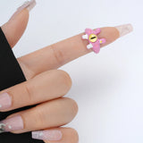 Tamxo™ Colorful Big Eye Cat Monster Punk Rings for Women Men Y2K Fashion Jewelry Gift