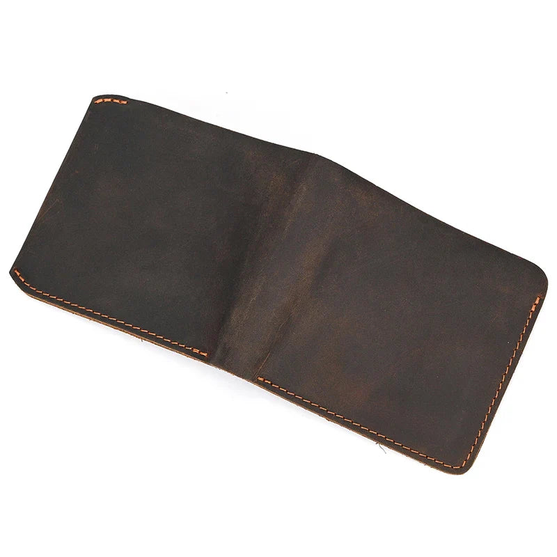 Tamxo™ Men's Retro Leather Bifold Wallet with Coin Purse and Card Holder