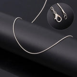 Tamxo™ Gold Stainless Steel Snake Chain Necklace Fashion Clavicle Jewelry Accessory