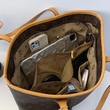 Tamxo™ Soft Leather Tote Bag | Luxury High Capacity Shoulder Handbag for Women