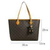 Tamxo™ Soft Leather Tote Bag | Luxury High Capacity Shoulder Handbag for Women