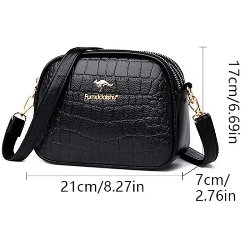 Tamxo™ Crocodile PU Leather Women's CrossBody Bag Light Luxury Handbag