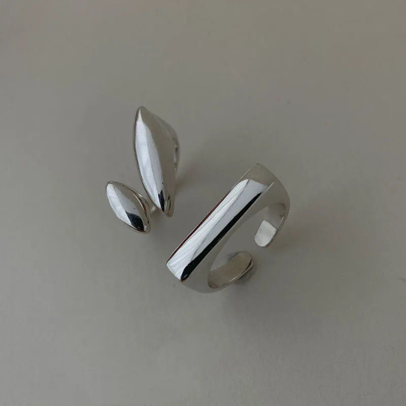 Tamxo™ Sterling Silver Open Finger Ring Vintage Handmade for Women