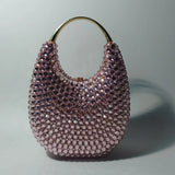 Tamxo™ Lady Rhinestone Clutch Bag - Elegant Wedding & Evening Purse