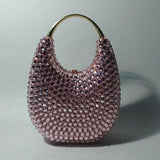 Tamxo™ Lady Rhinestone Clutch Bag - Elegant Wedding & Evening Purse