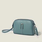 Tamxo™ Genuine Leather Luxury Women's Crossbody Shoulder Bag in Solid Color