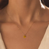 Tamxo™ 18K Gold Fishtail Cross Love Pendant Necklace