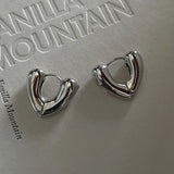 Tamxo™ Elegant Stainless Steel Earrings: Simple, Luxurious Design for Daily Wear