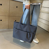 Tamxo™ Nylon Tote Handbag: Large Capacity, Stylish Shoulder Bag for Women