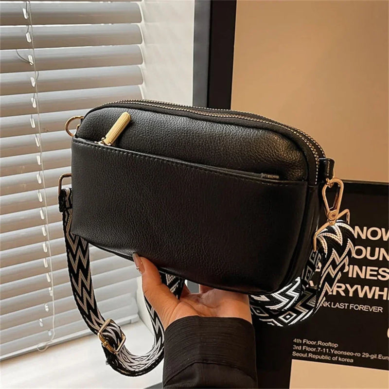 Tamxo™ Lingge PU One Shoulder Crossbody Small Square Handbag