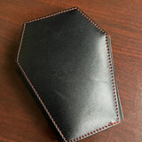 Tamxo™ Dark Coffin Design Coin Purse – Trendy Halloween-Inspired Zipper Wallet