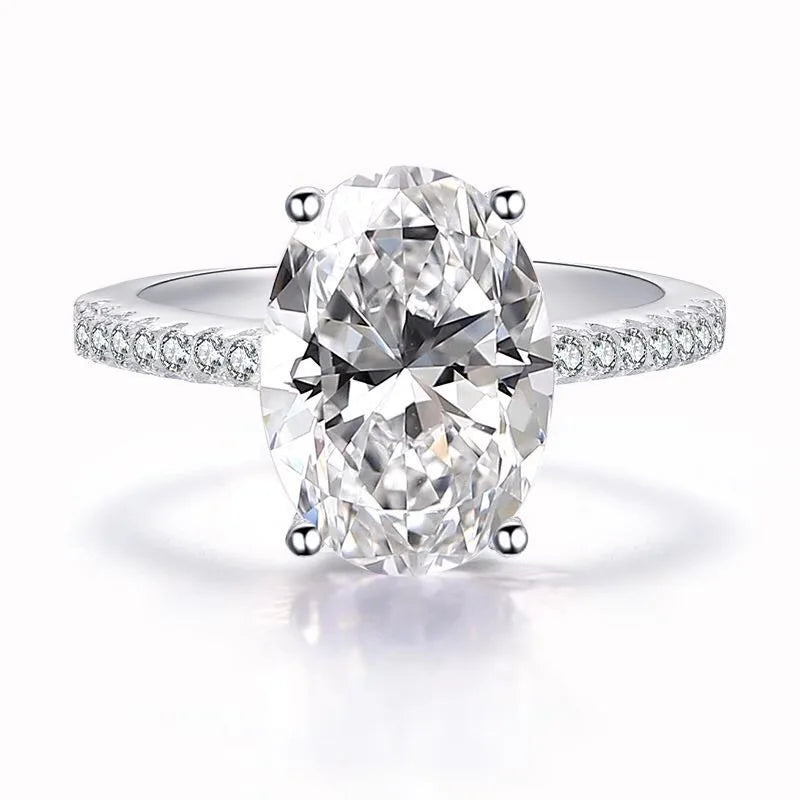 Elegant Zircon Platinum Ring - Tamxo™ Anniversary Special