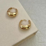 Tamxo™ Stainless Steel Chunky Hoop Earrings - Fashion Statement Jewelry