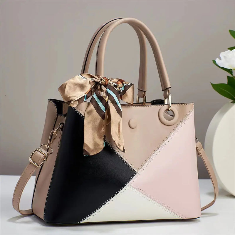 Tamxo™ PU Leather Tote: Stylish, Spacious Crossbody Shoulder Bag for Women