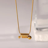 Tamxo™ 18K Gold Fishtail Cross Love Pendant Necklace