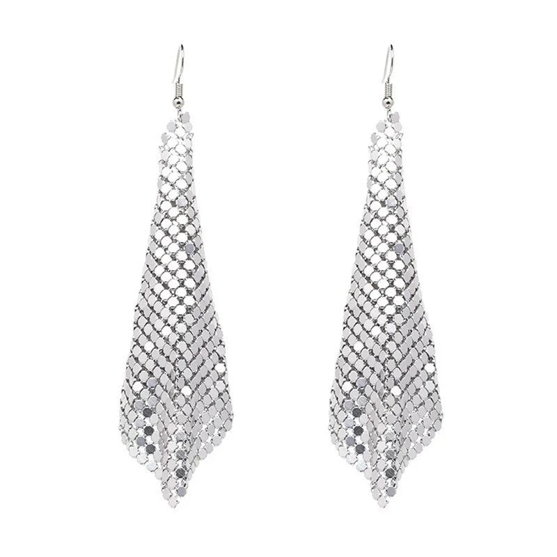 Tamxo™ Square Geometric Tassel Earrings - Elegant Party Jewelry For Women