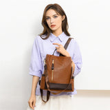 Tamxo™ Women's Designer PU Backpack: Stylish, Spacious, and Versatile