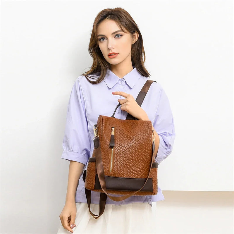 Tamxo™ Women's Designer PU Backpack: Stylish, Spacious, and Versatile