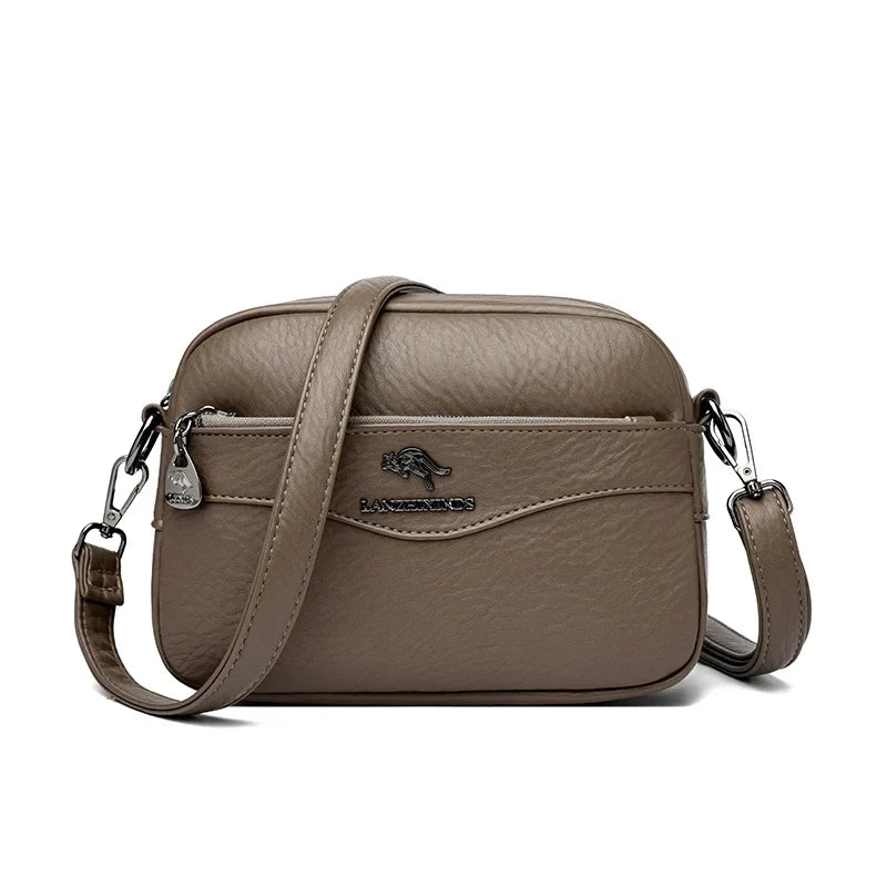 Tamxo™ Leather Shoulder Bag Women's Designer Tote Crossbody Purse Luxe Handbag