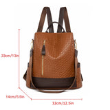 Tamxo™ Women's Designer PU Backpack: Stylish, Spacious, and Versatile