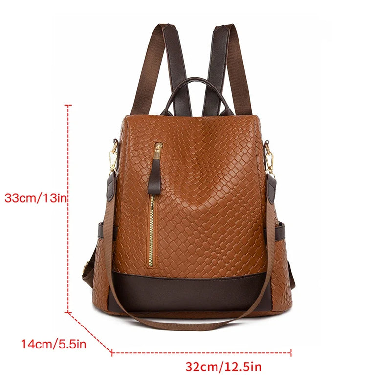 Tamxo™ Women's Designer PU Backpack: Stylish, Spacious, and Versatile