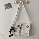 Tamxo™ Cute Canvas Messenger Bag – Versatile and Stylish Crossbody for Everyday Use