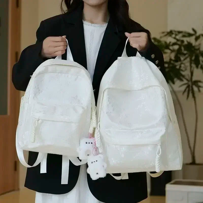 Tamxo™ Elegant Pink Backpack for Women - Collegiate Style Luxury Designer Bag