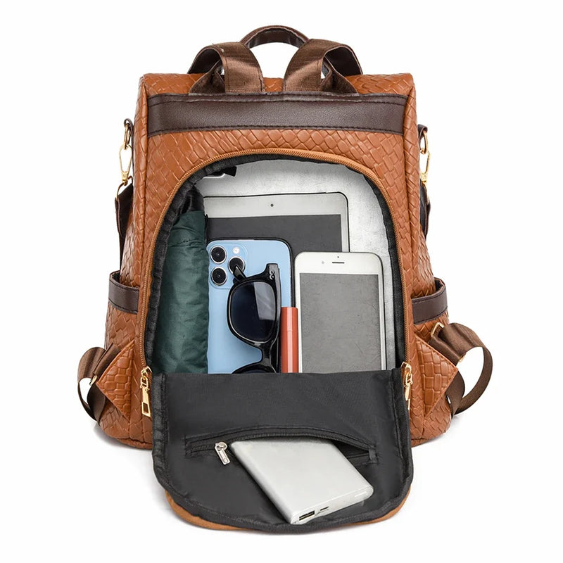 Tamxo™ Women's Designer PU Backpack: Stylish, Spacious, and Versatile