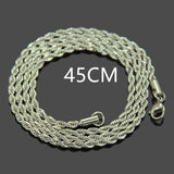 Tamxo™ Gold Stainless Steel Snake Chain Necklace Fashion Clavicle Jewelry Accessory