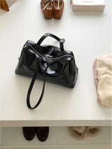 Tamxo™ Simple Shoulder Tote Bag Women 2024 Soft Pu Leather Handbags Trend Solid